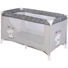 Манеж Lorelli Moonlight 1 Серый Grey My Teddy 1833