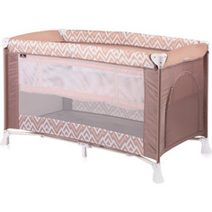 Манеж Lorelli Verona 2 Коричнево-бежевый Brown&Beige Lines 1940