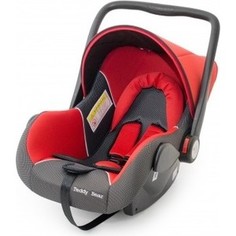 Автокресло Teddy Bear HB 801 гр 0- (0-13кг) RED - BLACK DOT