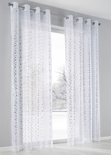 Гардина Снег (1 шт.) Bonprix