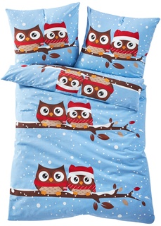 Постельное белье Зимние совы Bonprix