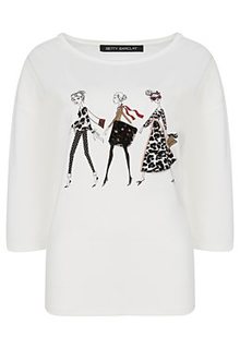 Джемпер с принтом Betty Barclay