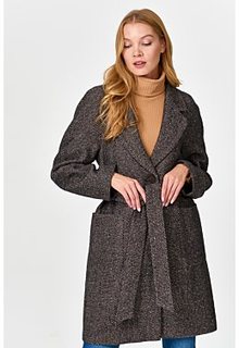 Классическое пальто с поясом Снежная Королева