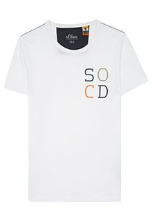 Белая футболка S.Oliver