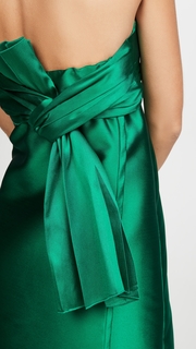 No. 21 Midi Dress With Bow Detail