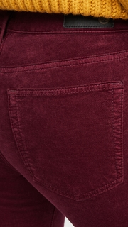 AG The Jodi Velvet Crop Pants