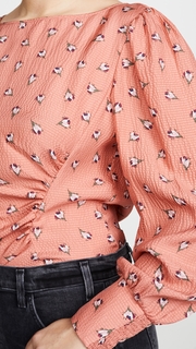 Rebecca Taylor Long Sleeve Brigette Blouse