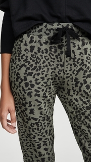 CHRLDR Leopard Print Flat Pocket Sweatpants