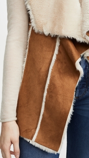 cupcakes and cashmere Tash Faux Suede Vest