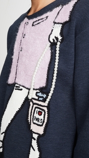 Michaela Buerger I Love Paris Fancy Sweatshirt