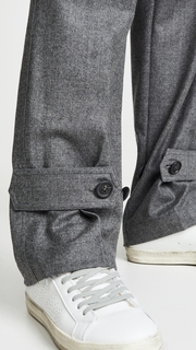 Helmut Lang Flannel Military Pants