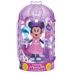 Игровой набор IMC Toys "Disney" Минни: модный гардероб в розовом, 15 см