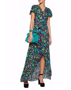 Длинное платье Alice + Olivia