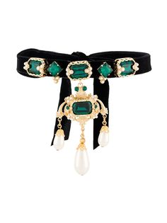 Dolce & Gabbana pendant choker necklace