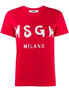 MSGM logo printed T-shirt