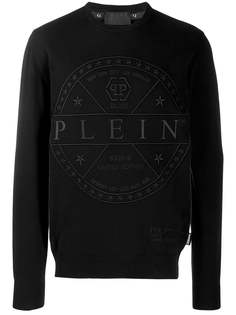 Philipp Plein толстовка с вышитым логотипом