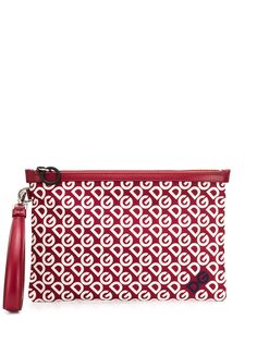 Dolce & Gabbana logo clutch bag