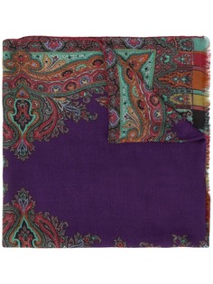 Etro шарф с принтом пейсли