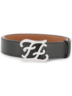 Fendi logo plaque belt