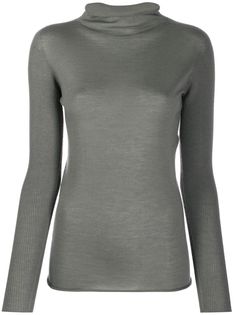 Fabiana Filippi cowl neck knitted top