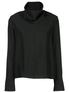 The Row draped turtle neck sweater