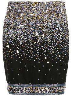 Leonard embellished mini skirt