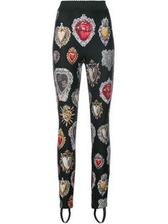 Dolce & Gabbana леггинсы Sacred Heart