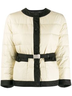 Miu Miu belted puffer jacket