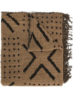 Uma Wang patterned scarf
