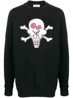 Palm Angels ice cream skull print sweatshirt