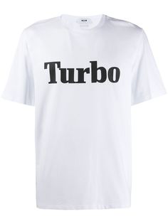 MSGM футболка Turbo