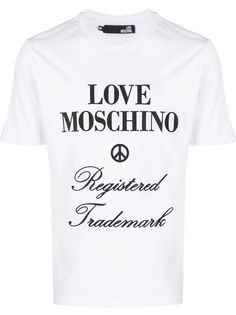 Love Moschino футболка с логотипом