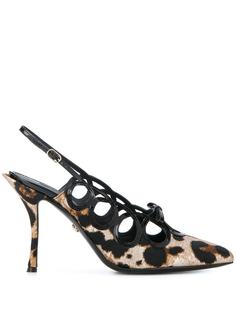 Dolce & Gabbana туфли-лодочки с леопардовым принтом