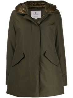 Woolrich пуховик с капюшоном