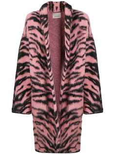 Laneus tiger print coat