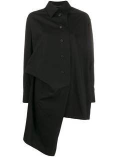 Yohji Yamamoto asymmetric long sleeve shirt