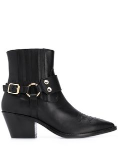 Twin-Set buckle detail boots