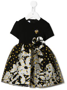 Colorichiari short sleeve full skirt dress