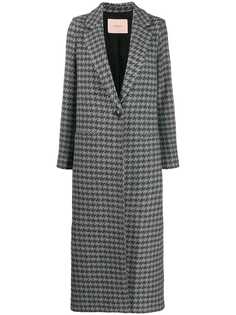 Twin-Set fitted single-breasted coat