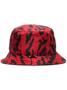 Neil Barrett animal print bucket hat