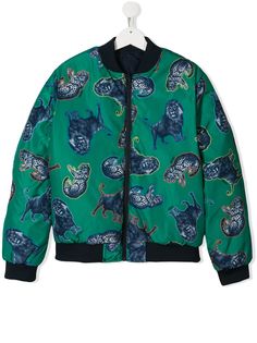 Kenzo Kids Gus reversible bomber jacket