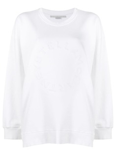 Stella McCartney embossed logo sweatshirt