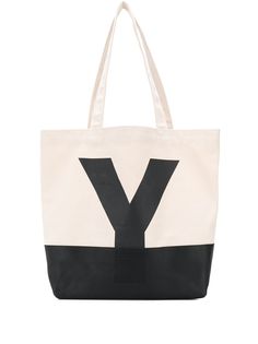 Ys logo print tote Y`s