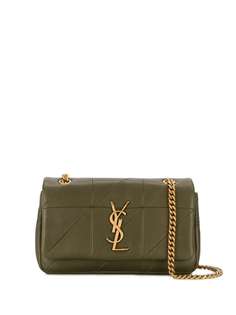 Saint Laurent стеганая сумка на плечо