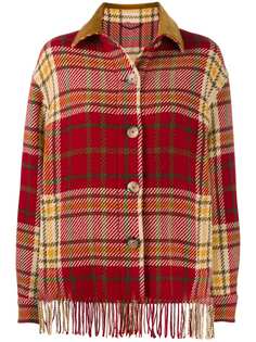 Etro checked shirt jacket