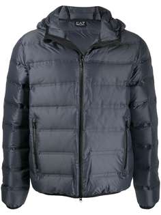 Ea7 Emporio Armani hooded padded jacket