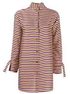 Jejia stripe print shirt