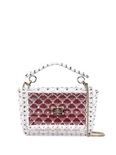 Valentino прозрачная сумка на плечо Valentino Garavani