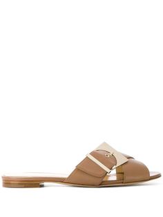 Chloe Gosselin crossover buckled sandals