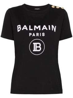 Balmain футболка с логотипом